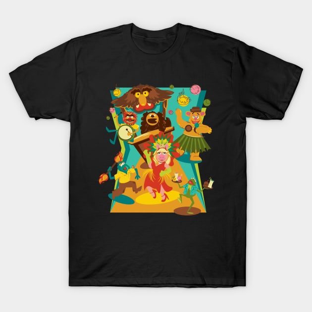 Mayhem at the Mai-Kai T-Shirt by SurefootDesigns